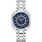 Bulova 96X160 Women's Classic Duality Set Blue Dial Watch