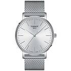 Tissot T1434101101100 Men's Everytime Silver Dial Steel Watch