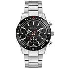Bulova 98A268 Men's Classic (41mm) Black Dial Stainless Watch