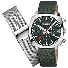 Mondaine MSL.41460.LF.SET SBB Grand Cushion Chronograph ( Watch