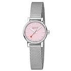 Mondaine MSE.26130.SM Women's Evo2 Pink Dial Steel Mesh Watch