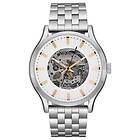Nixon A1323-179 Spectra Stainless Steel Skeleton Dial Watch