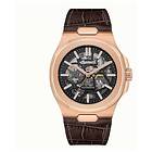 Ingersoll I12505 The Catalina Black Skeleton Dial Brown Watch