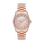 Michael Kors MK7444 Women's Lexington (38mm) Pink Mother-of- Watch