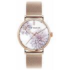 Ted Baker BKPPHF010 Women's Phylipa Peonia Rose Gold Watch