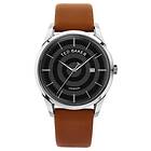 Ted Baker BKPLTF301 Men's Leytonn (40mm) Black Dial Brown Watch