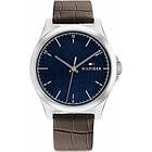 Tommy Hilfiger 1710549 Men's Norris (42mm) Blue Dial Brown Watch