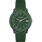Lacoste 2011238 Men's 12,12 Green Dial Green Silicone Watch