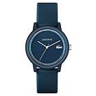 Lacoste 2001290 Women's 12.12 Blue Dial Blue Silicone Watch