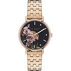 Ted Baker BKPPHF306 Women's Phylipa (34mm) Black Floral Dial Watch