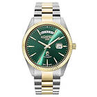 Roamer 981662 48 75 90 Primeline Day Date Green Dial With Watch