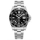 Roamer 986983 41 85 20 Premier Automatic (42mm) Black Dial Watch
