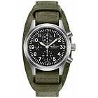 Hamilton H71706830 Khaki Field Auto Chrono Leather Bund Watch