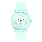 Swatch SS08G100-S14 SWEET MINT Skin Classic Silicone Watch