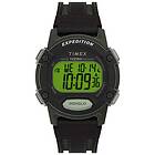 Timex TW4B24400 Mens Expedition Digital Black Leather Watch