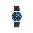 Skagen SKW6838 Men's Grenen Solar Blue Dial Brown Watch