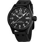 TW Steel VS103 Men's Volante Black Dial Black Leather Watch