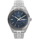 Timex TW2V46000 Men's Waterbury (41mm) Blue Dial Stainless Watch