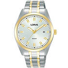Lorus RH978PX9 Sports Date 100m (39mm) White Sunray Dial Watch