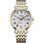 Rotary GB05421/01 Windsor Two-Tone Stainless Steel Watch