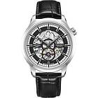 Rotary GS02945/87 Greenwich Black Skeleton Dial Black Watch