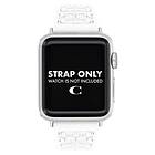 Coach 14700050 Apple Strap (38/40/41mm) White Silicone Watch