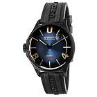 U-Boat 9020 Darkmoon 40mm Blue IPB Black Strap Watch