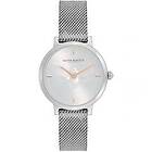 Olivia Burton 24000021 Signature Ultra Slim Bee Silver Watch