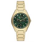 Armani Exchange AX5661 Women's (38mm) Green Dial Gold-Tone Watch