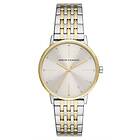 Armani Exchange AX5595 Women's (36mm) Grey Dial Two-Tone Watch