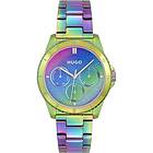 Hugo 1540160 #dance Women's (36mm) Rainbow Dial Rainbow Watch