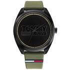 Tommy Jeans 1791930 Men's San Diego Black Dial Green Watch