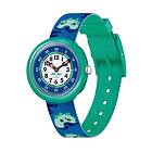 Flik Flak FBNP199 NESSIE-NCREDIBLE Blue and Green Watch