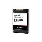 WD Ultrastar DC SN650 WUS5EA1A1ESP5E3 15,36 TB U.3 PCIe 4,0 (NVMe)