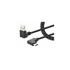 Manhattan 356220 USB-kabel 1 m USB A USB C Sort