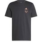 Adidas Messi Graphic Short Sleeve T-shirt Svart 2XL Man