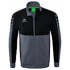 Erima Six Wings Worker Full Zip Sweatshirt Grå 2XL Man