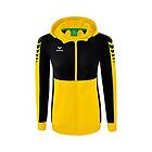 Erima Six Wings Training Full Zip Sweatshirt Gul 40 Kvinna