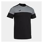 Joma Crew V Short Sleeve T-shirt Svart,Grå XL Man