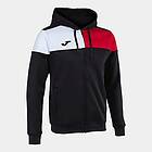 Joma Crew V Full Zip Sweatshirt Svart 2XL Man