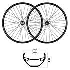 Mvtek 27.5´´ Tubeless Mtb Wheel Set Silver 15 x 110 12 x 148 mm Shimano/Sram HG