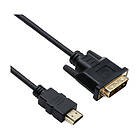 Eletra HDMI AM 1.4B DVI-D 1m