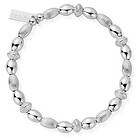 ChloBo SBMOD Sterling Silver 'Mini Oval Disc' Bracelet Jewellery