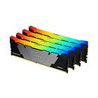 Kingston FURY Renegade RGB 4x32GB DDR4 RAM 3200MHz DIMM 288-pin Icke ECC CL16 (KF432C16RB2AK4/128)