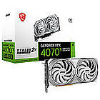 MSI GeForce RTX 4070 Ti SUPER Ventus 2X White OC HDMI 3xDP 16GB