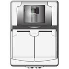 Norwesco 470504 Vägguttag halogenfri, 230V, 10 A Vit