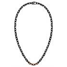 Boss 1580536 GQ Kane Necklace Black Stainless Jewellery