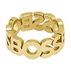 Boss 1580446S Men's Kassy Ring Gold IP Stainless Jewellery