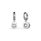 Guess UBE01463RH Women's Solitaire Crystal Sett Stud Earrings Jewellery