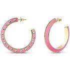 Guess UBE01498YGPK Womens Hoops Don't Lie Earrings Jewellery